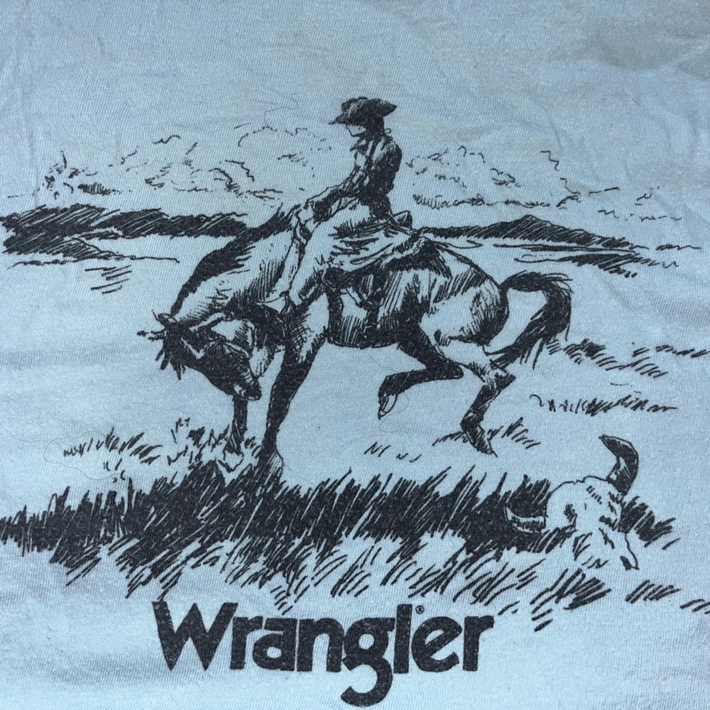 Size L - Wrangler Western t-shirt